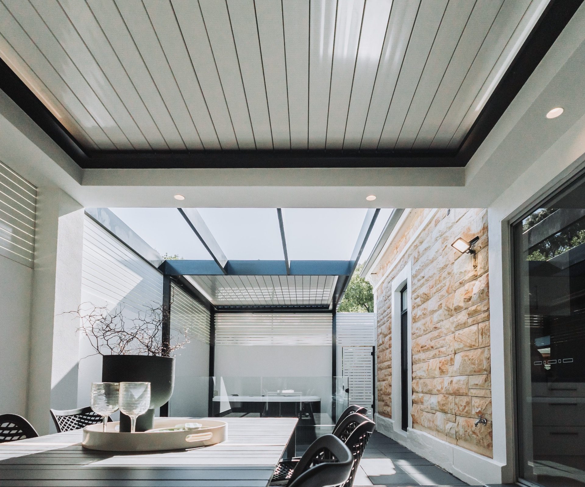 Eclipse - Outdoor opening roof Adelaide