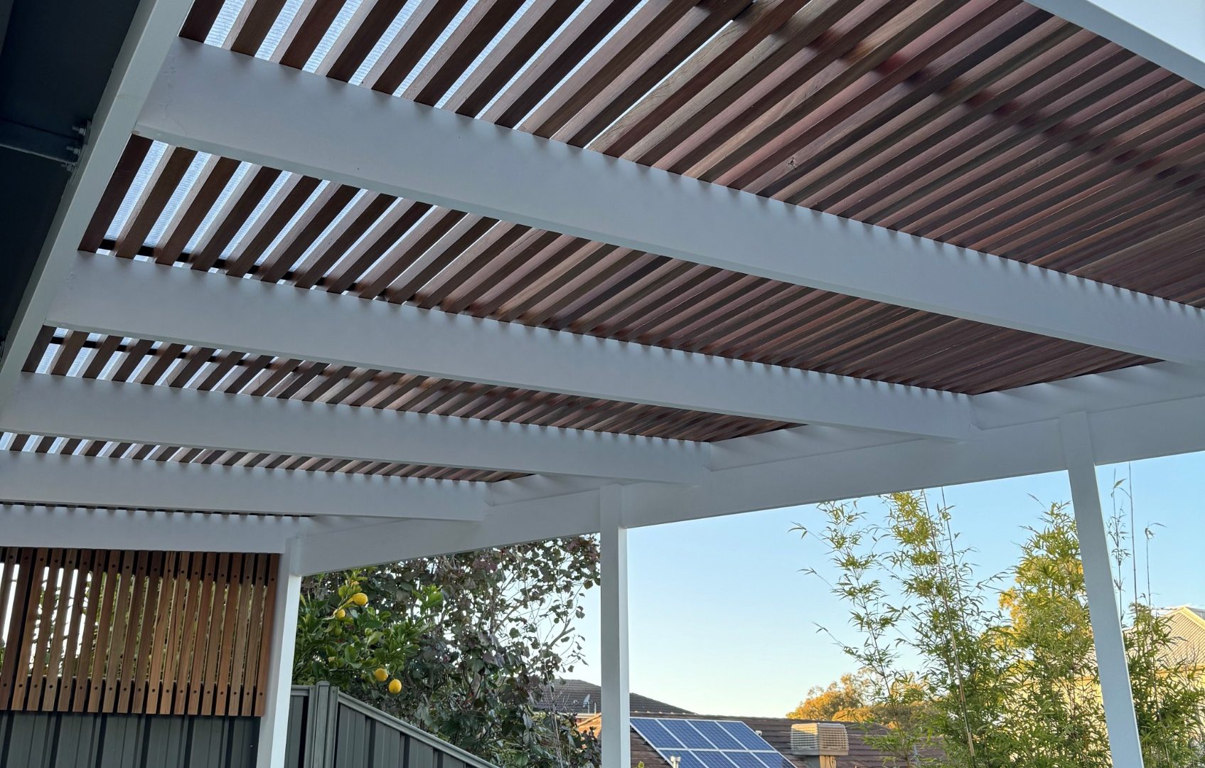Eclipse - louvres open